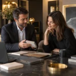 Présentation d’un nouvel échantillon pour enrichir une conversation client.